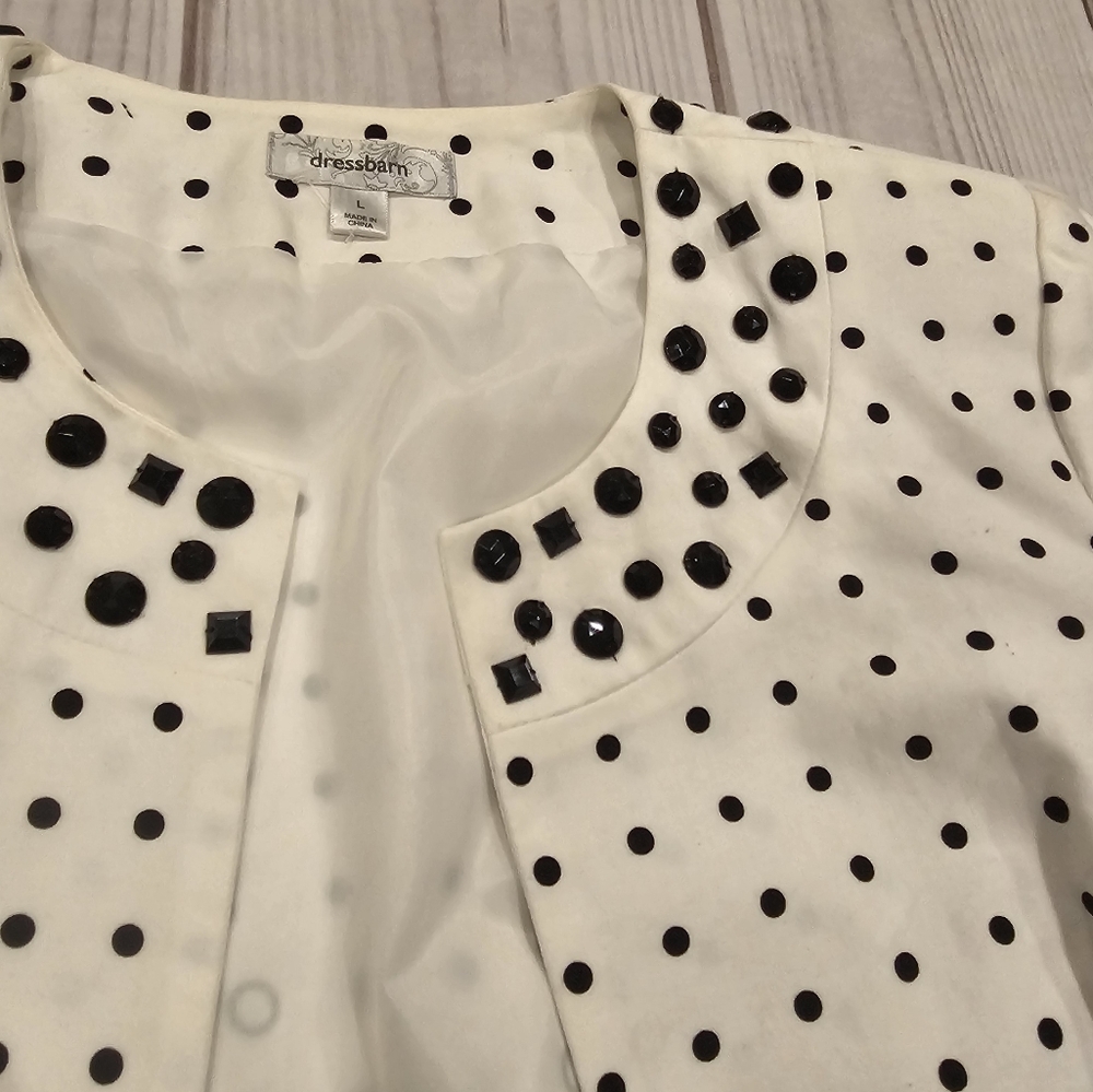 Black and white blazer - Picture 3 of 3